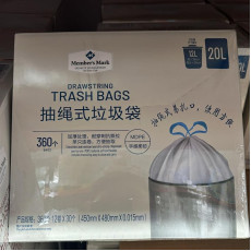 MM 抽繩式垃圾袋 20L 360個