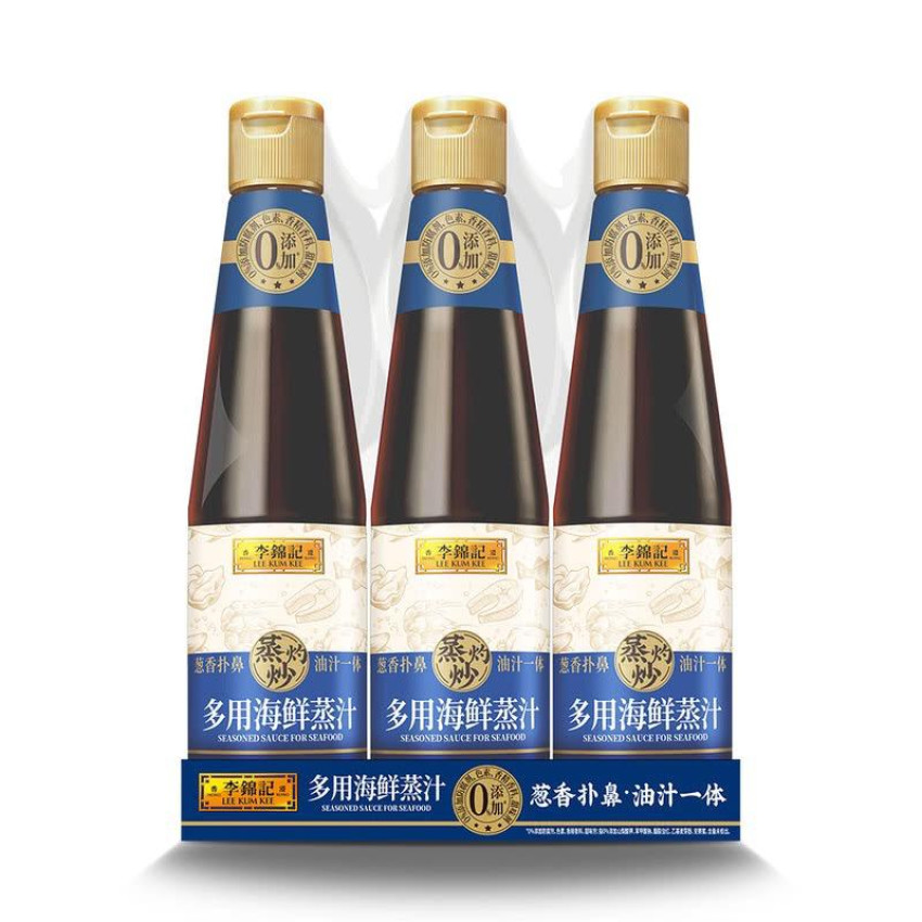 李錦記多用海鮮蒸汁410ml ×3