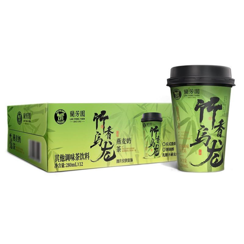 竹香烏龍燕麥奶茶 280ml *2