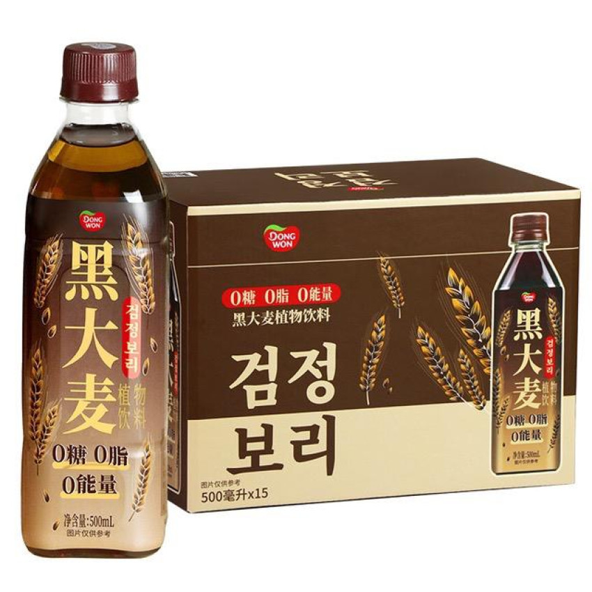 韓國進口黑大麥植物飲料 500ml*15