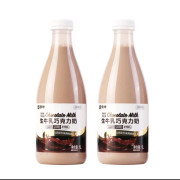 蒙牛生牛乳巧克力奶1L*2