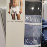 Calvin Klein 男裝內褲平腳3件裝 c