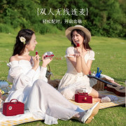 迷你K歌音箱L2 双麦-紅