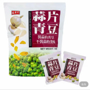 台灣蒜香味豌豆760克  蒜香味蒜片青豆C